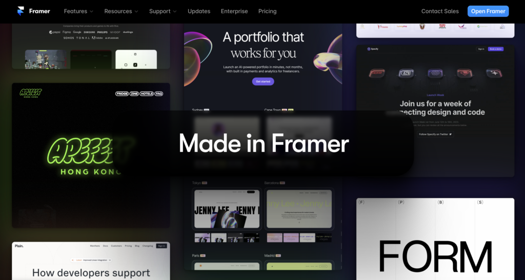 Framer 憑什麼成為新一代網頁設計神器?